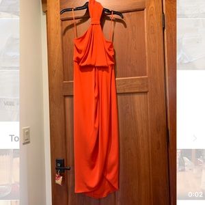 Orange gown